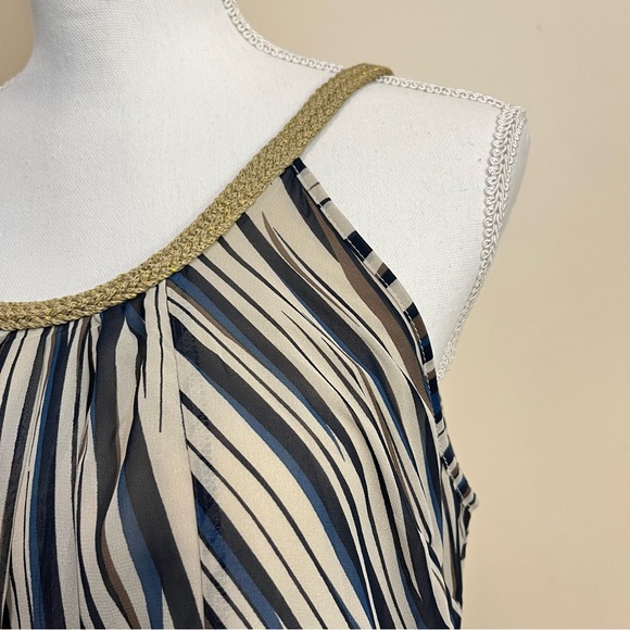 Charming Charlie Sleeveless Stripe Maxi Dress - Picture 3 of 14